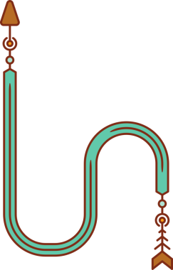 Dekoratif Ok Çizimi Clipart