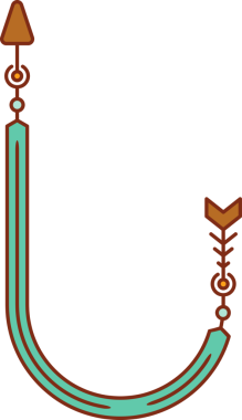 Dekoratif Ok Çizimi Clipart