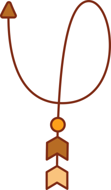 Dekoratif Ok Çizimi Clipart