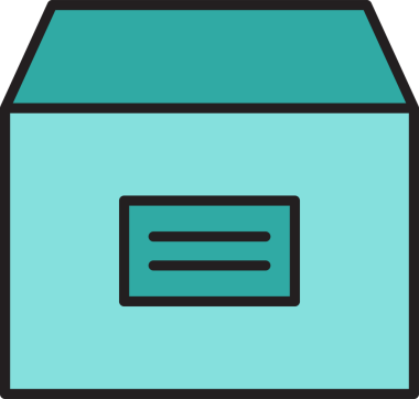 Karton Kutu Simgesi Clipart