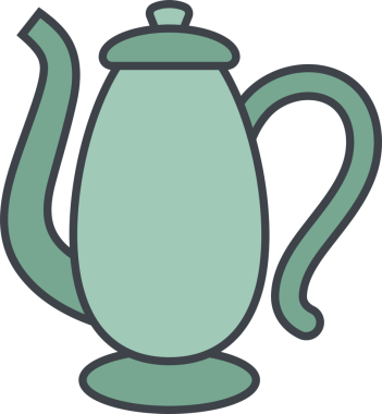 Kettle Simgesi İllüstrasyon Clipart