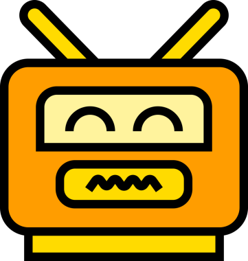 Robot Başı Avatar Clipart