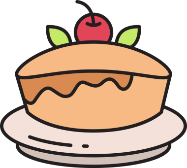 Tatlı ve pasta ikonu