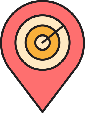 Harita Pin ve Radar Simgesi