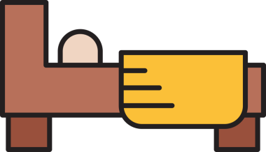 Yatak Simgesi İllüstrasyon Clipart