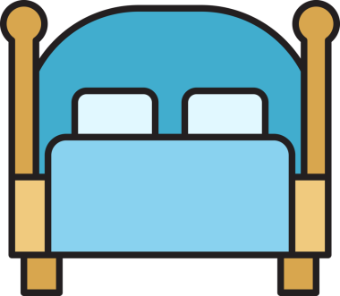 Yatak Simgesi İllüstrasyon Clipart