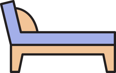 Yatak Simgesi İllüstrasyon Clipart