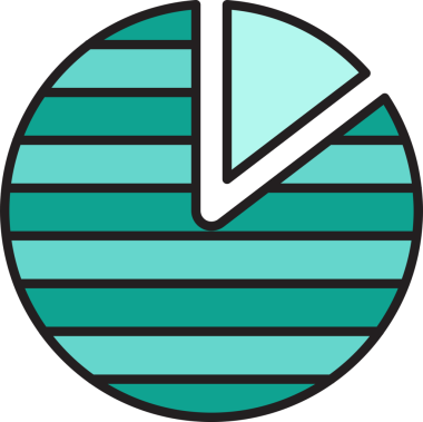 Veri Turtası Çizelgesi Simgesi