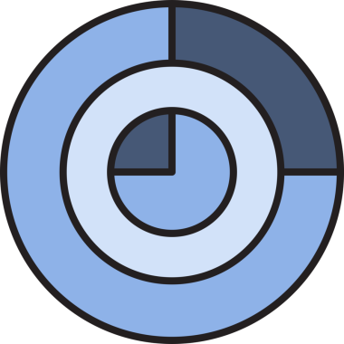 Veri Turtası Çizelgesi Simgesi