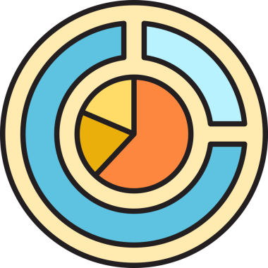 Veri Turtası Çizelgesi Simgesi