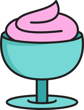 Dondurma Kupası Çizimi