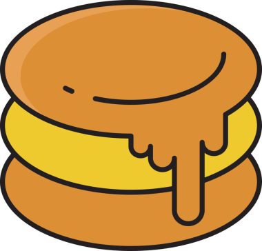 Pudding Cheesecake Çizim Klibi