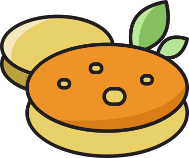 Pankek Simgesi İllüstrasyonu Clipart