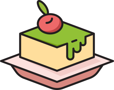 Katman Keki İllüstrasyonu Clipart