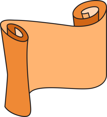 Antik Papirüs veya Antika El Yazması Çizimi