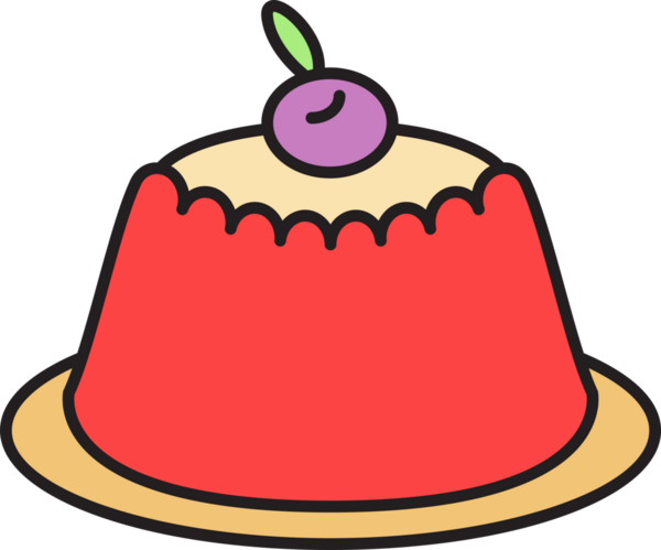 pasta ve fırın ikonu illüstrasyonu