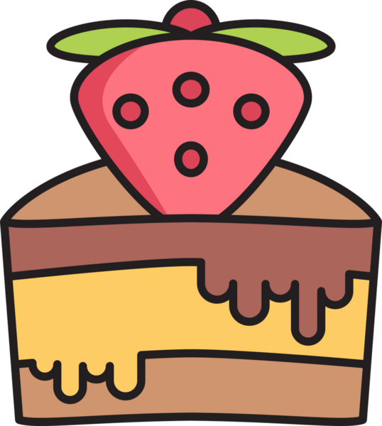 pasta ve fırın ikonu illüstrasyonu