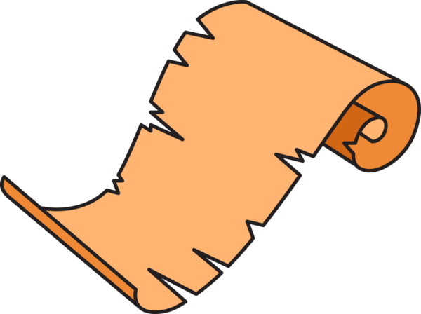 Antik Papirüs veya Antika El Yazması Çizimi