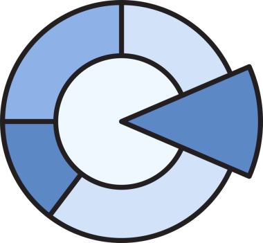 Veri Turtası Çizelgesi Simgesi