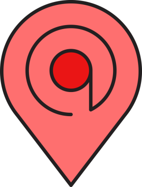 Harita Pin ve Adres Simgesi