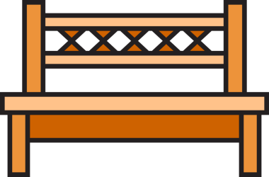 Park Bench Simgesi Clipart