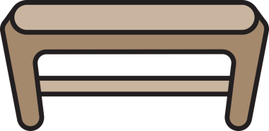 Park Bench Simgesi Clipart