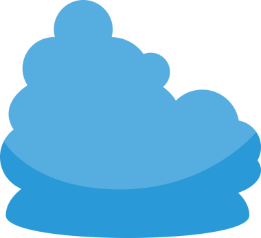 Mavi Bulutlu Resim Clipart
