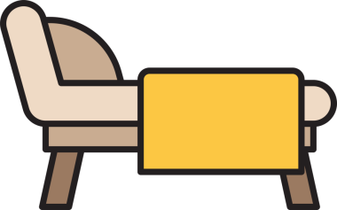 Yatak Simgesi İllüstrasyon Clipart