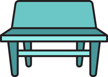 Park Bench Simgesi Clipart