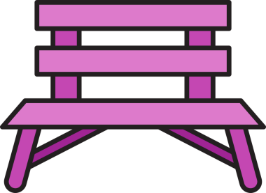 Park Bench Simgesi Clipart