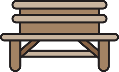 Park Bench Simgesi Clipart