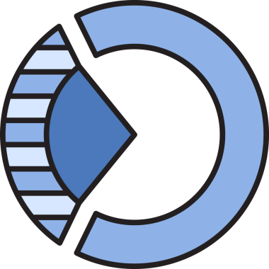 Veri Turtası Çizelgesi Simgesi