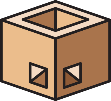 karton kutu resimleme