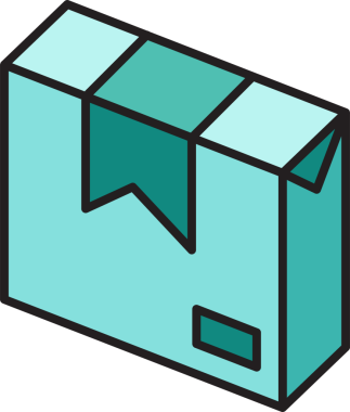 karton kutu resimleme