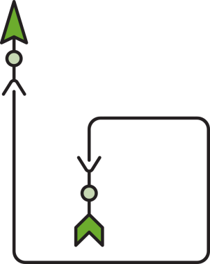 Hint Tarzı Ok İllüstrasyonu
