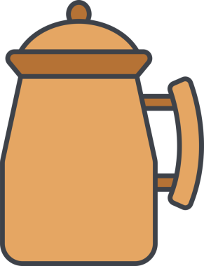 Elektrikli su ısıtıcısı simge tasarlamak