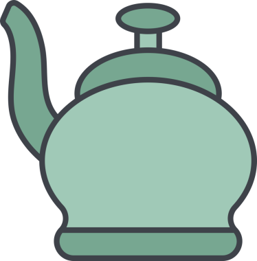 Kettle Simgesi İllüstrasyon Clipart