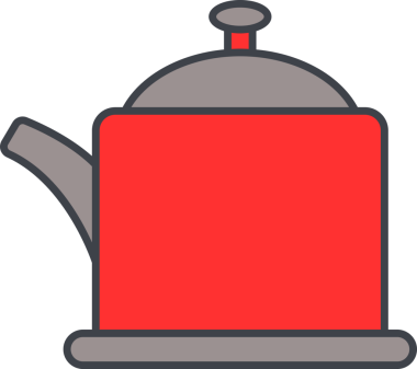 Kettle Simgesi İllüstrasyon Clipart