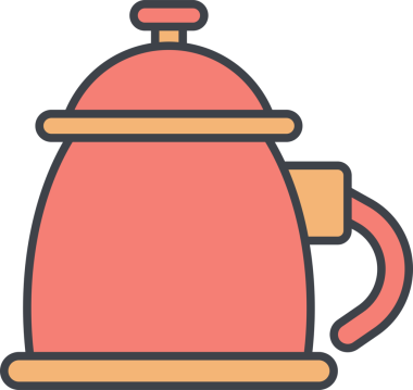 Kettle Simgesi İllüstrasyon Clipart