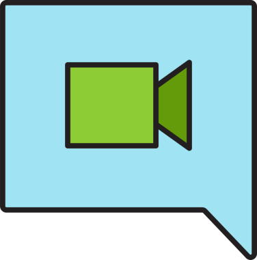 İleti ve Video Kamera Simgesi