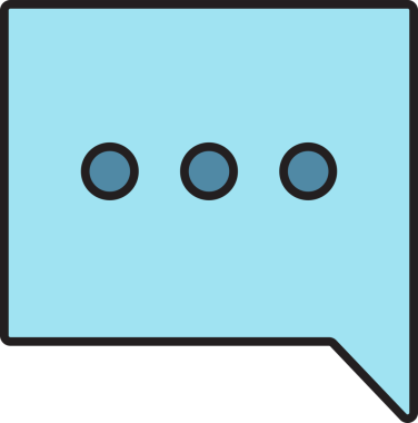 Konuşma Kabarcığı ve Noktalar Simgesi