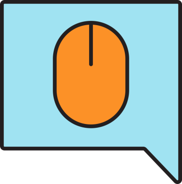 Konuşma Kabarcığı ve Fare Simgesi