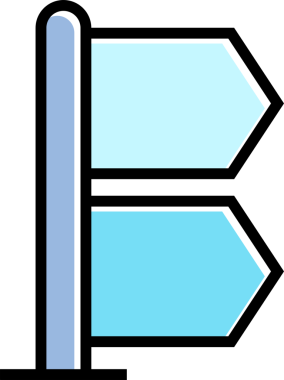 Yol Kenarı Simge Simgesi Clipart