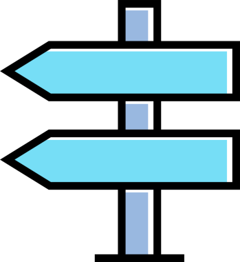 Yol Kenarı Simge Simgesi Clipart