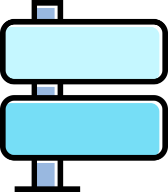 Yol Kenarı Simge Simgesi Clipart