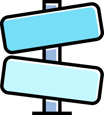 Yol Kenarı Simge Simgesi Clipart