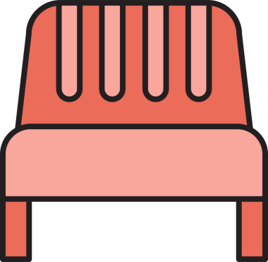 Kanepe Simgesi İllüstrasyon Clipart