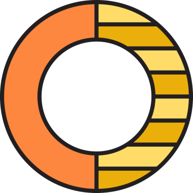 Veri Turtası Çizelgesi Simgesi