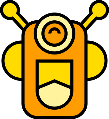 Robot Karakteri Avatar İllüstrasyonu