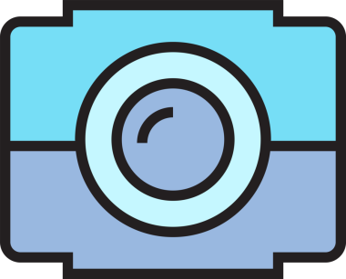 dijital fotoğraf makinesi simge tasarlamak